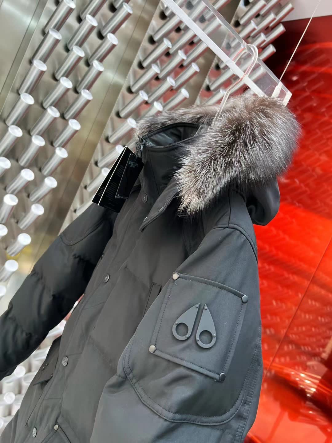 Moose Knuckles Hooded Down Parka Moose Knuckles Hooded Down Parka